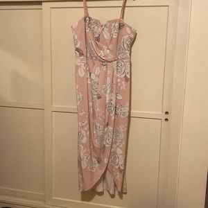 City Chic dress- worn once - strapless optional/high low